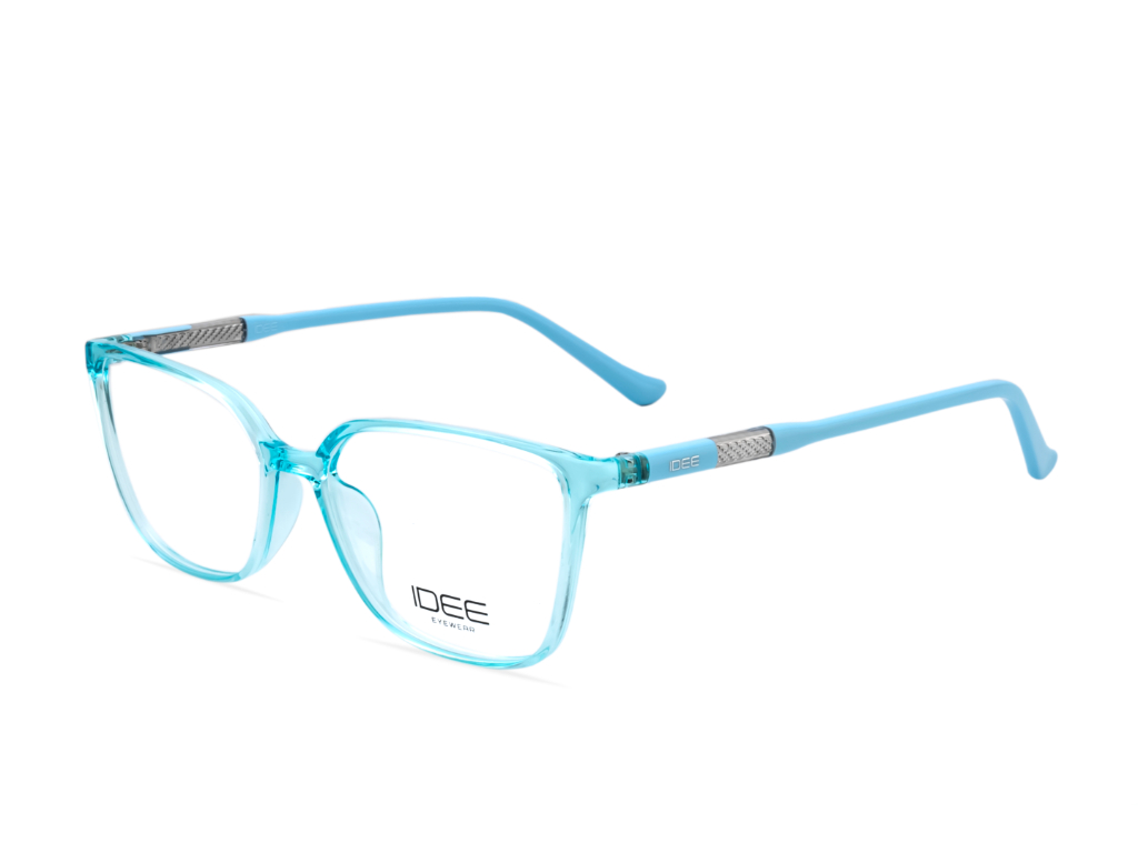 IDEE Rectangle Burgundy Full-Rimmed Eyeglasses - Unisex