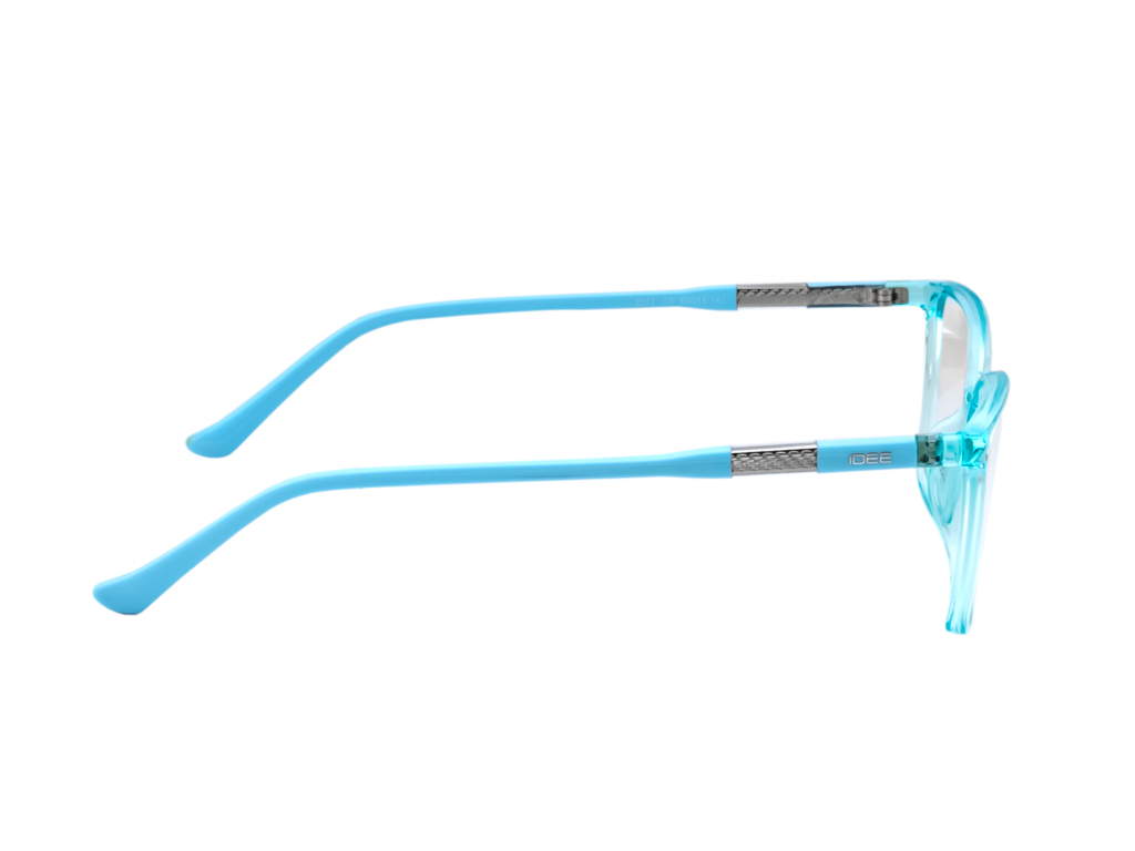 IDEE Rectangle Burgundy Full-Rimmed Eyeglasses - Unisex