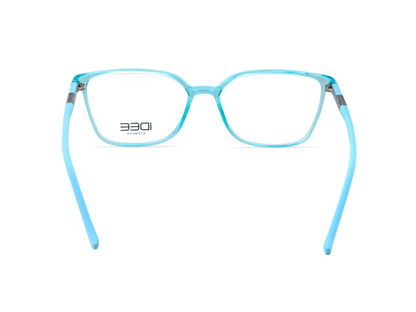 IDEE Rectangle Burgundy Full-Rimmed Eyeglasses - Unisex