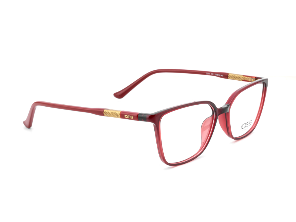 IDEE Rectangle Grey Full-Rimmed Eyeglasses - Unisex
