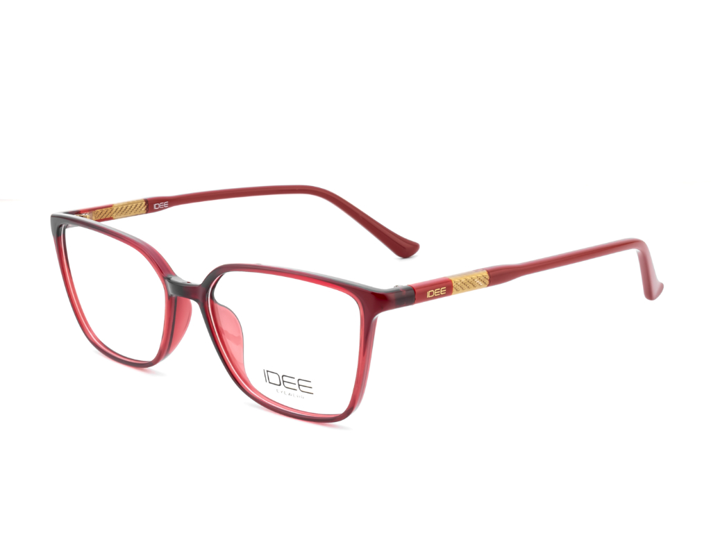 IDEE Rectangle Grey Full-Rimmed Eyeglasses - Unisex