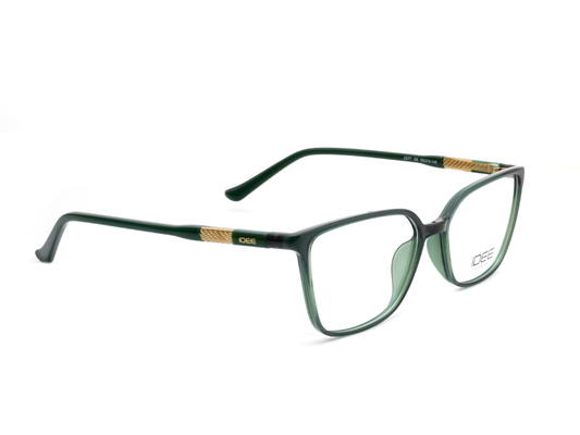 IDEE Rectangle Tortoise Full-Rimmed Eyeglasses - Unisex
