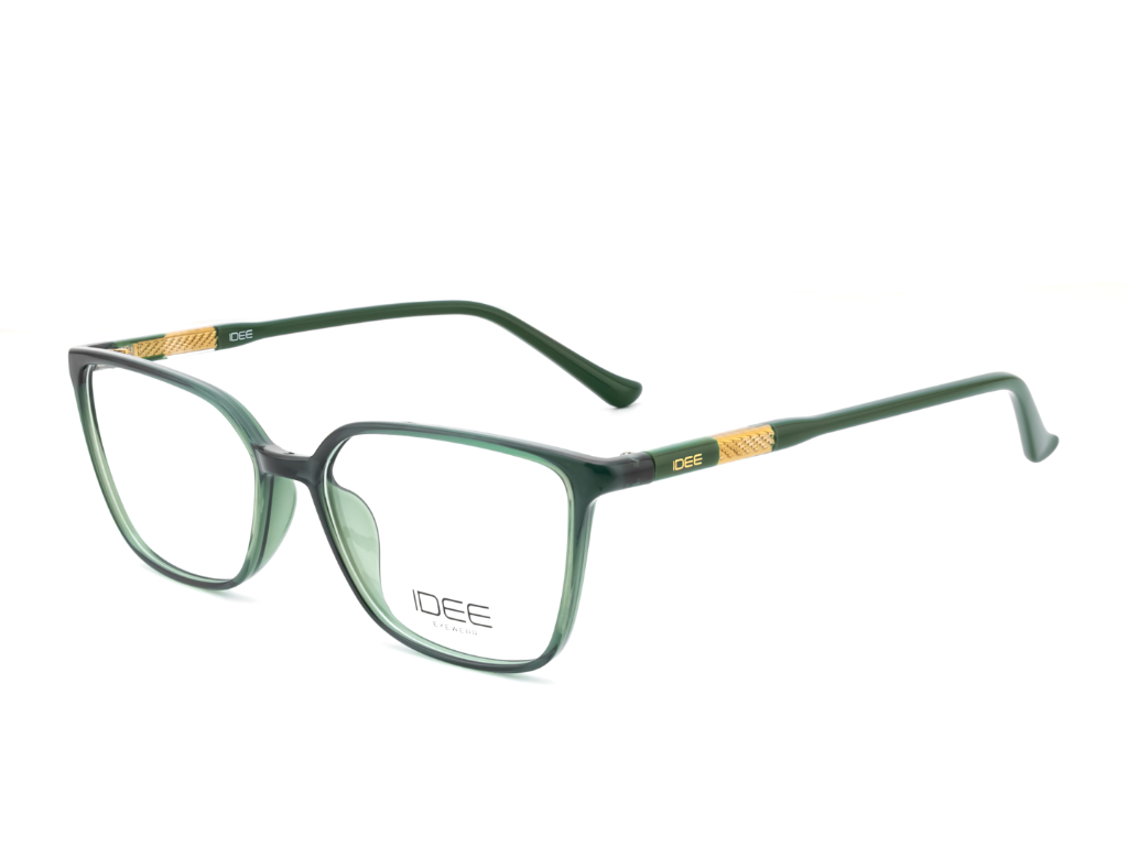 IDEE Rectangle Tortoise Full-Rimmed Eyeglasses - Unisex