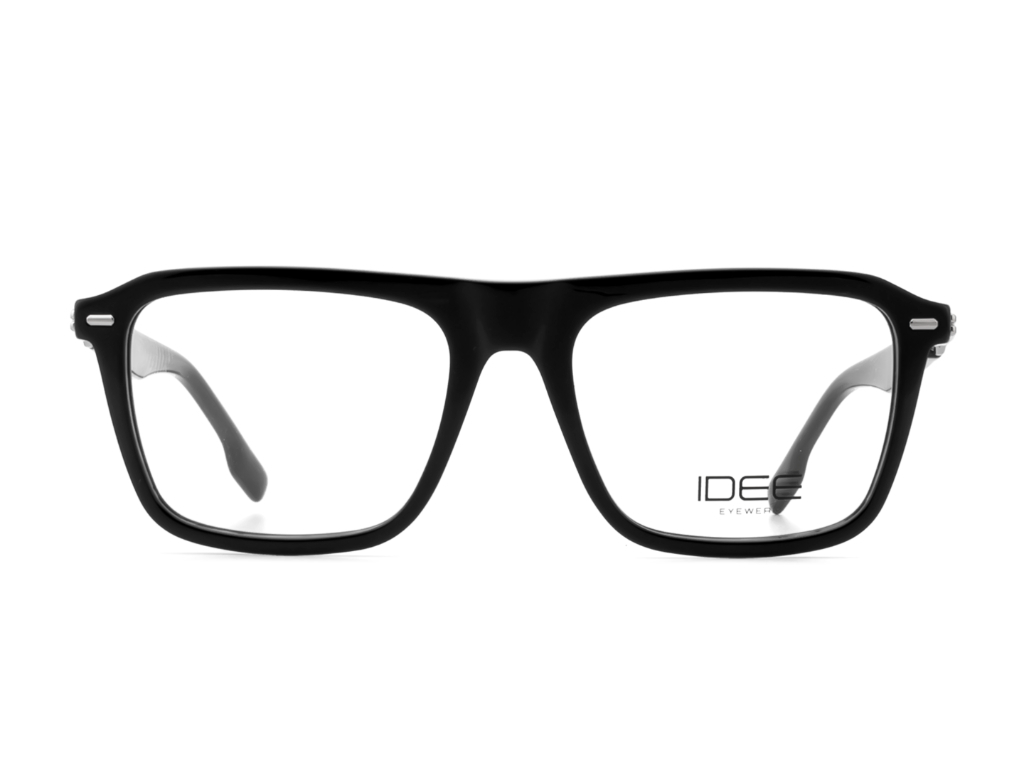 IDEE Rectangle Black Full-Rimmed Eyeglasses - Unisex