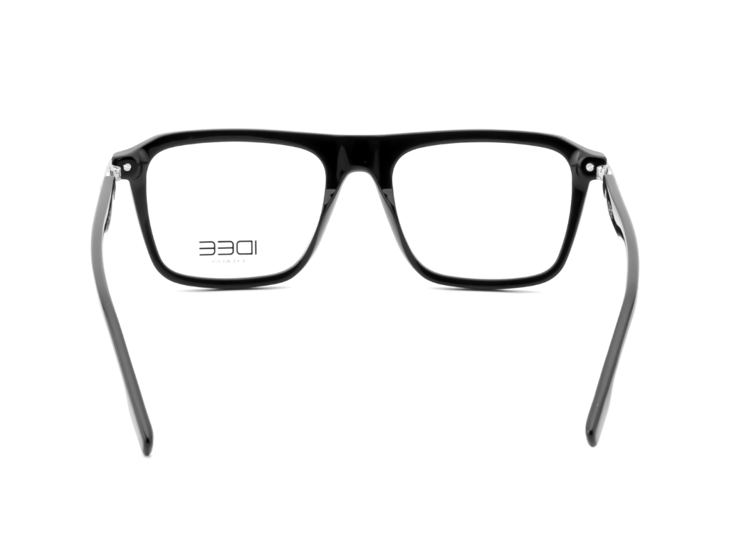 IDEE Rectangle Black Full-Rimmed Eyeglasses - Unisex