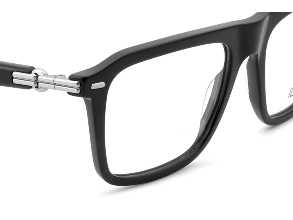 IDEE Rectangle Black Full-Rimmed Eyeglasses - Unisex