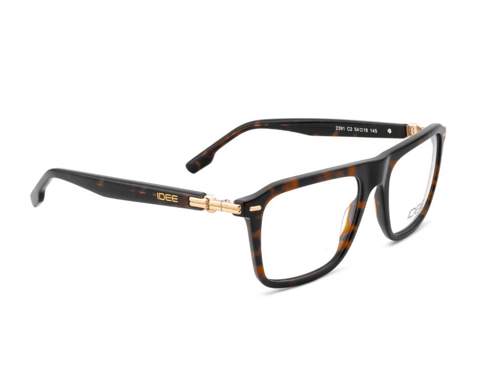 IDEE Rectangle Brown Full-Rimmed Eyeglasses - Unisex