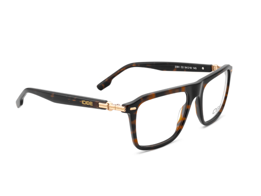 IDEE Rectangle Brown Full-Rimmed Eyeglasses - Unisex