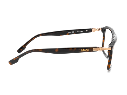 IDEE Rectangle Brown Full-Rimmed Eyeglasses - Unisex