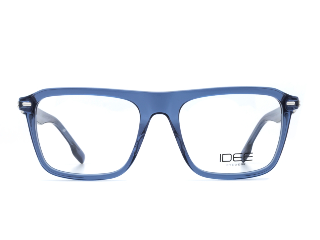 IDEE Rectangle Blue Full-Rimmed Eyeglasses - Unisex