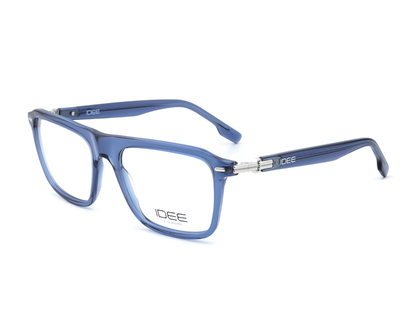 IDEE Rectangle Blue Full-Rimmed Eyeglasses - Unisex
