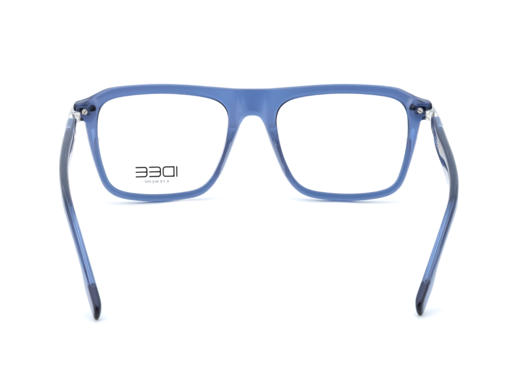 IDEE Rectangle Blue Full-Rimmed Eyeglasses - Unisex