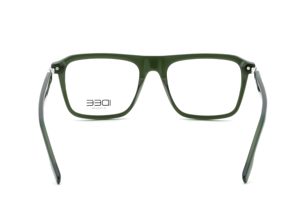 IDEE Rectangle Burgundy Full-Rimmed Eyeglasses - Unisex