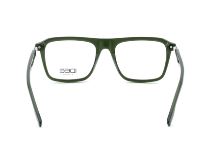 IDEE Rectangle Burgundy Full-Rimmed Eyeglasses - Unisex