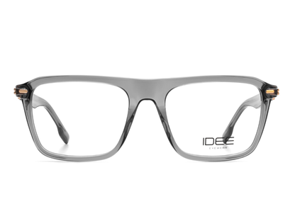 IDEE Rectangle Grey Full-Rimmed Eyeglasses - Unisex