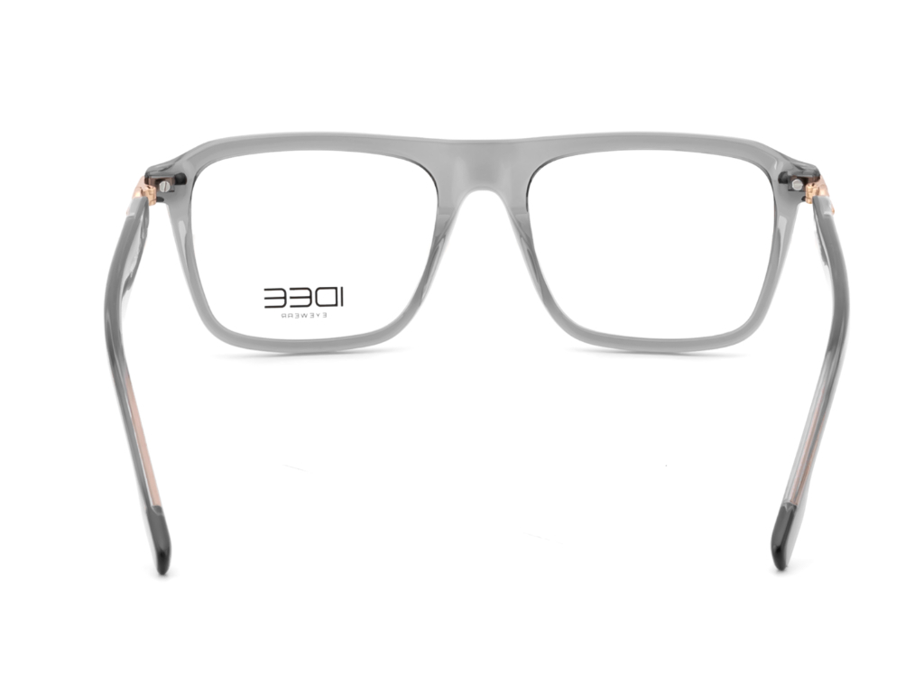 IDEE Rectangle Grey Full-Rimmed Eyeglasses - Unisex