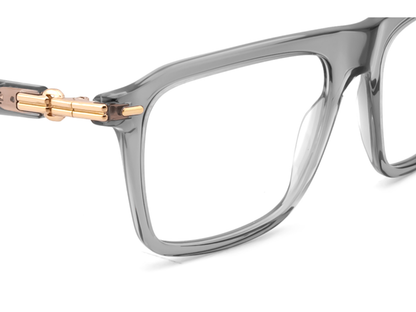 IDEE Rectangle Grey Full-Rimmed Eyeglasses - Unisex