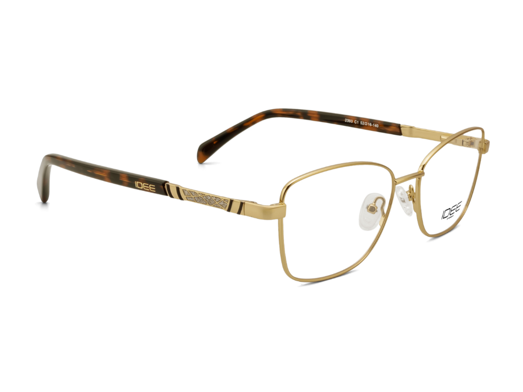 IDEE Rectangle Black Full-Rimmed Eyeglasses - Unisex