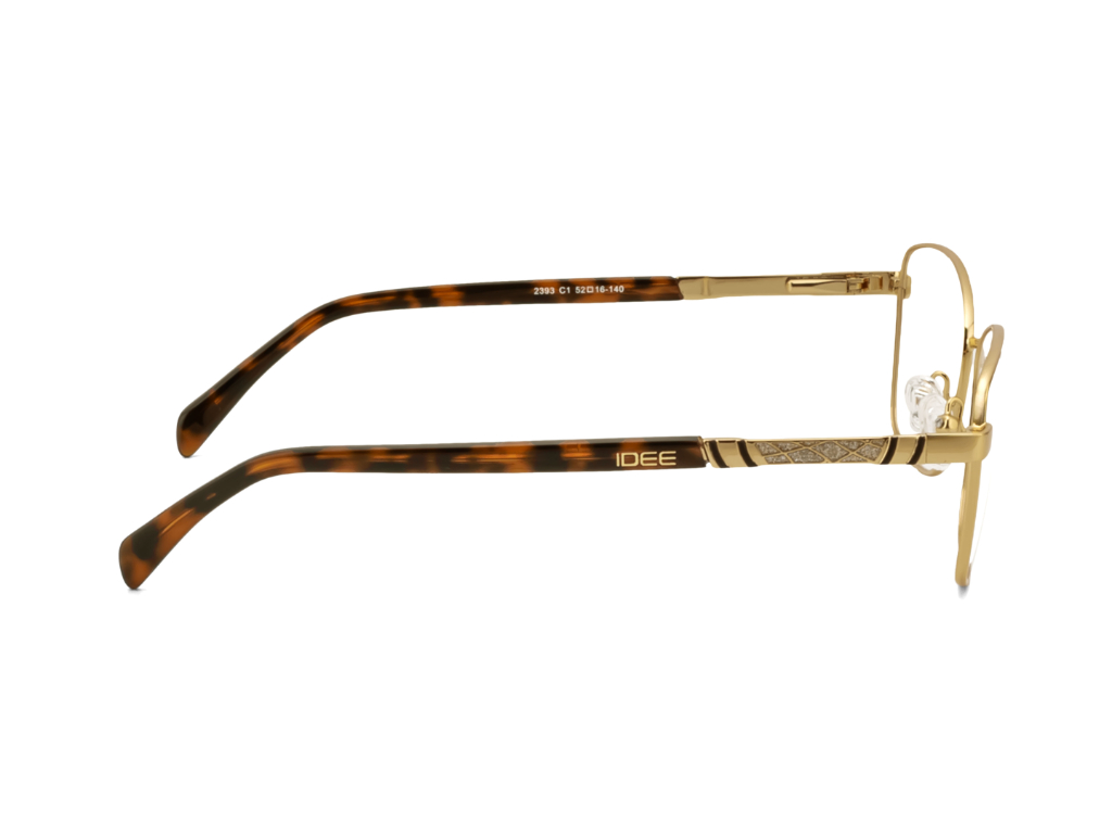 IDEE Rectangle Black Full-Rimmed Eyeglasses - Unisex