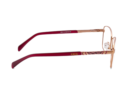 IDEE Rectangle Brown Full-Rimmed Eyeglasses - Unisex