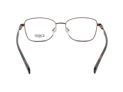 IDEE Rectangle Burgundy Full-Rimmed Eyeglasses - Unisex