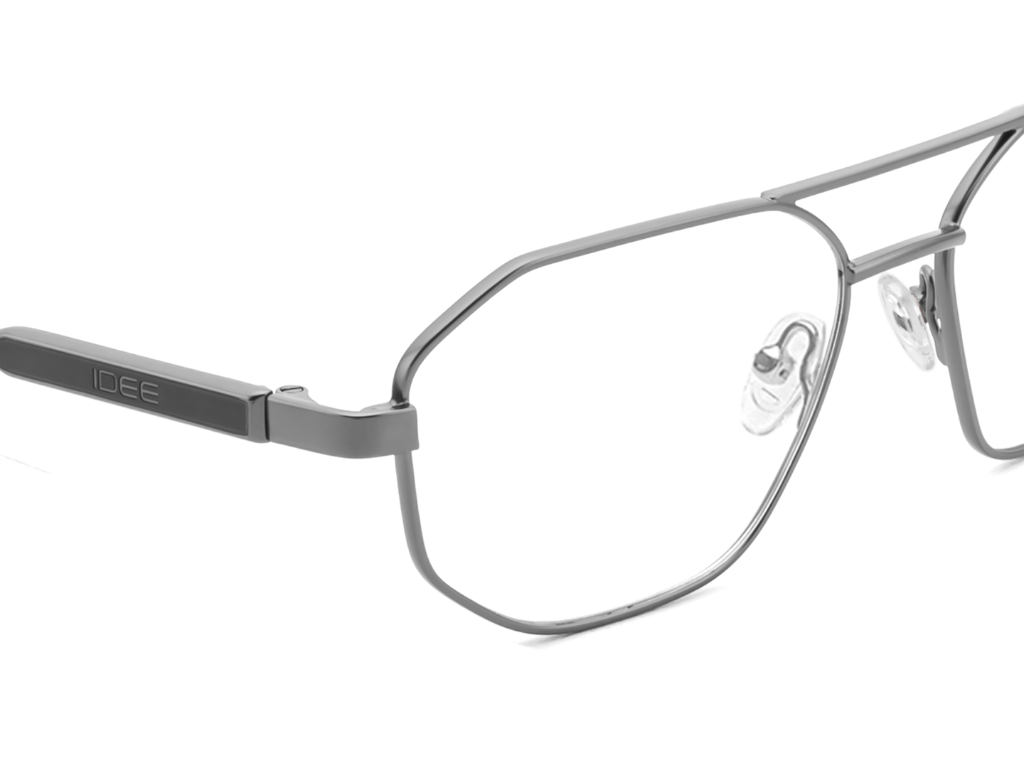 IDEE Rectangle Blue Full-Rimmed Eyeglasses - Unisex