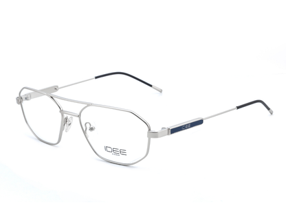 IDEE Rectangle Burgundy Full-Rimmed Eyeglasses - Unisex