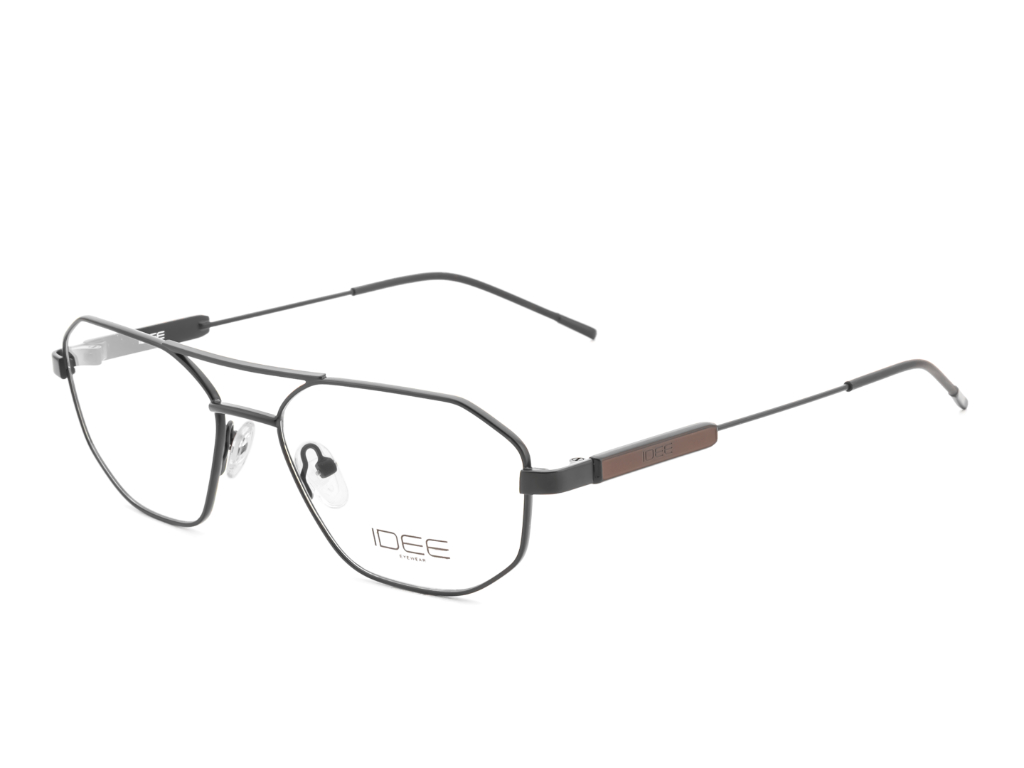IDEE Rectangle Grey Full-Rimmed Eyeglasses - Unisex