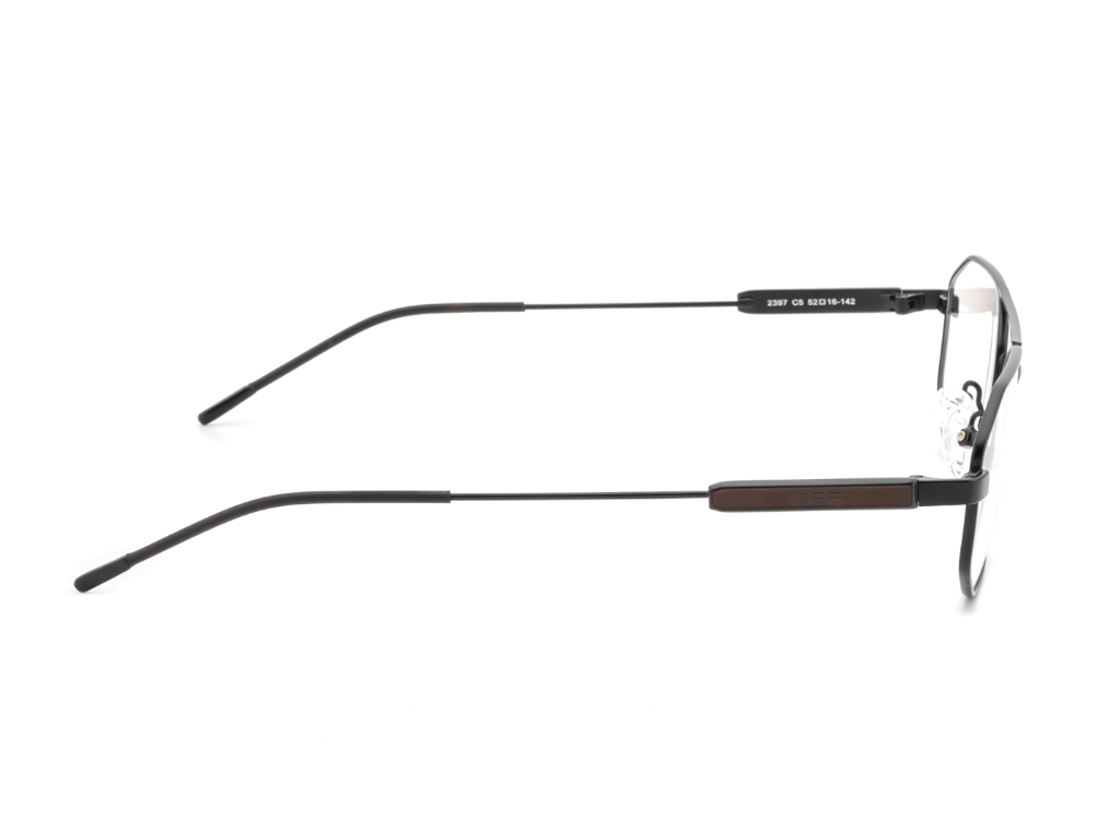 IDEE Rectangle Grey Full-Rimmed Eyeglasses - Unisex