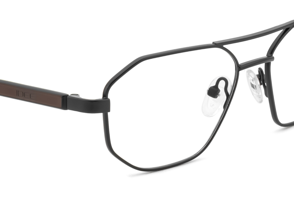 IDEE Rectangle Grey Full-Rimmed Eyeglasses - Unisex