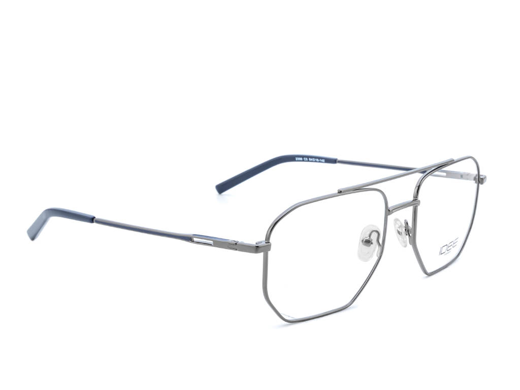 IDEE Rectangle Blue Full-Rimmed Eyeglasses - Unisex