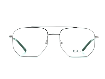 IDEE Rectangle Burgundy Full-Rimmed Eyeglasses - Unisex