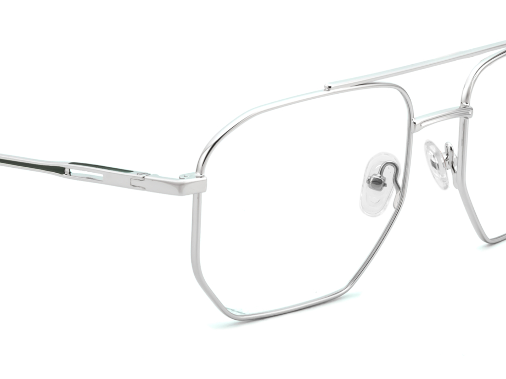 IDEE Rectangle Burgundy Full-Rimmed Eyeglasses - Unisex