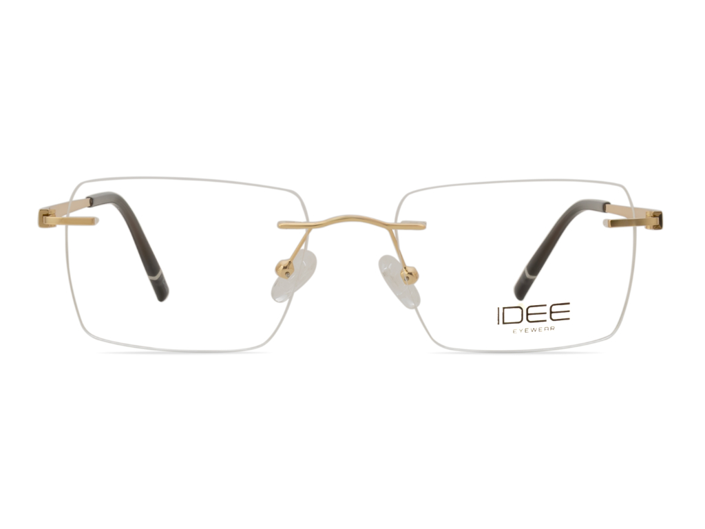 IDEE Rectangle Black Full-Rimmed Eyeglasses - Unisex