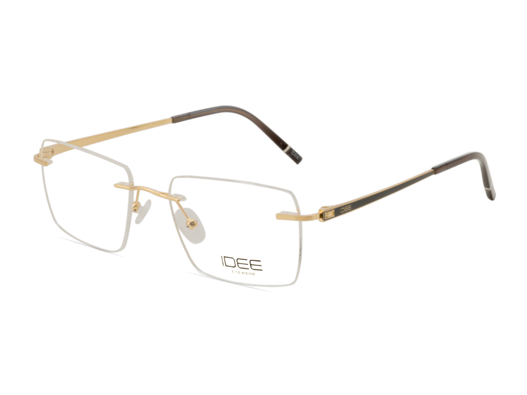 IDEE Rectangle Black Full-Rimmed Eyeglasses - Unisex