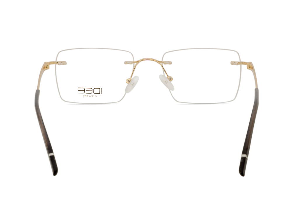 IDEE Rectangle Black Full-Rimmed Eyeglasses - Unisex