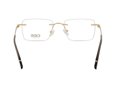 IDEE Rectangle Black Full-Rimmed Eyeglasses - Unisex