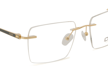 IDEE Rectangle Black Full-Rimmed Eyeglasses - Unisex
