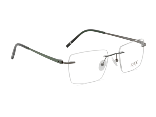 IDEE Rectangle Blue Full-Rimmed Eyeglasses - Unisex