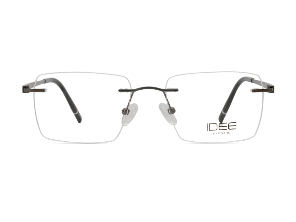 IDEE Rectangle Blue Full-Rimmed Eyeglasses - Unisex