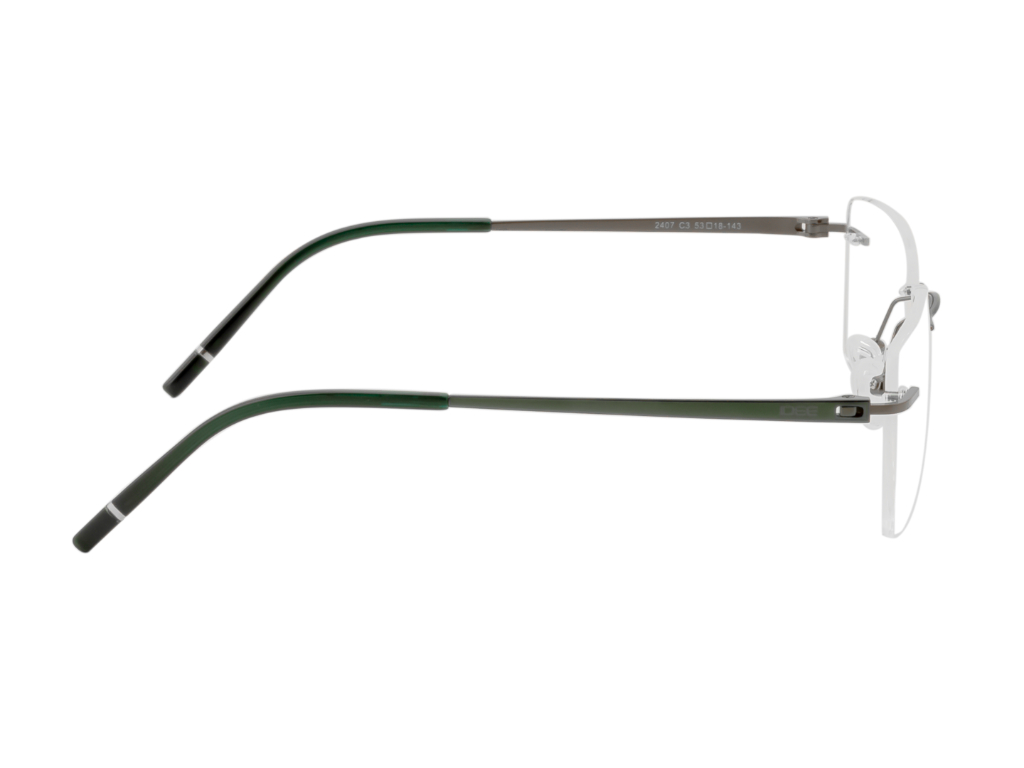 IDEE Rectangle Blue Full-Rimmed Eyeglasses - Unisex