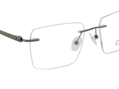 IDEE Rectangle Blue Full-Rimmed Eyeglasses - Unisex