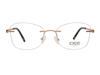 IDEE Rectangle Black Full-Rimmed Eyeglasses - Unisex