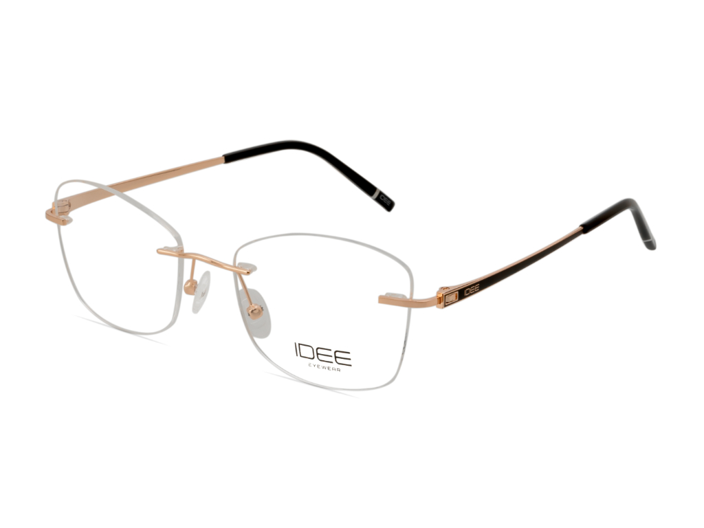 IDEE Rectangle Black Full-Rimmed Eyeglasses - Unisex