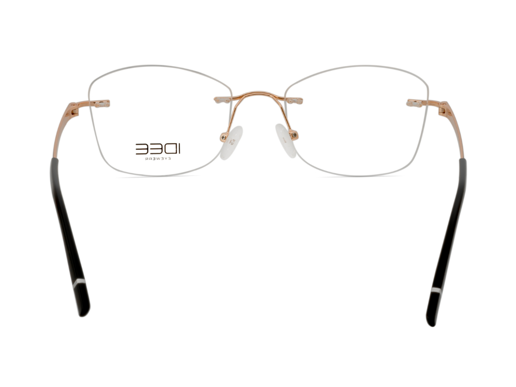 IDEE Rectangle Black Full-Rimmed Eyeglasses - Unisex