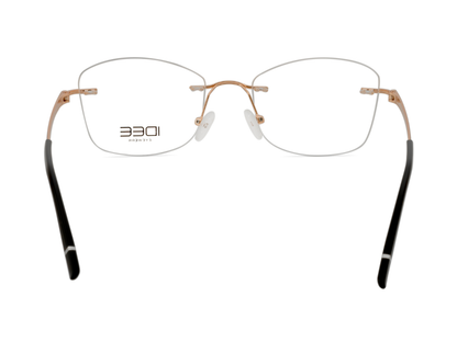 IDEE Rectangle Black Full-Rimmed Eyeglasses - Unisex