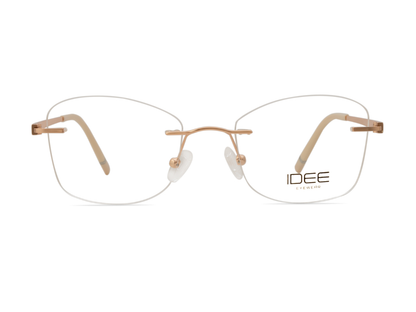 IDEE Rectangle Brown Full-Rimmed Eyeglasses - Unisex