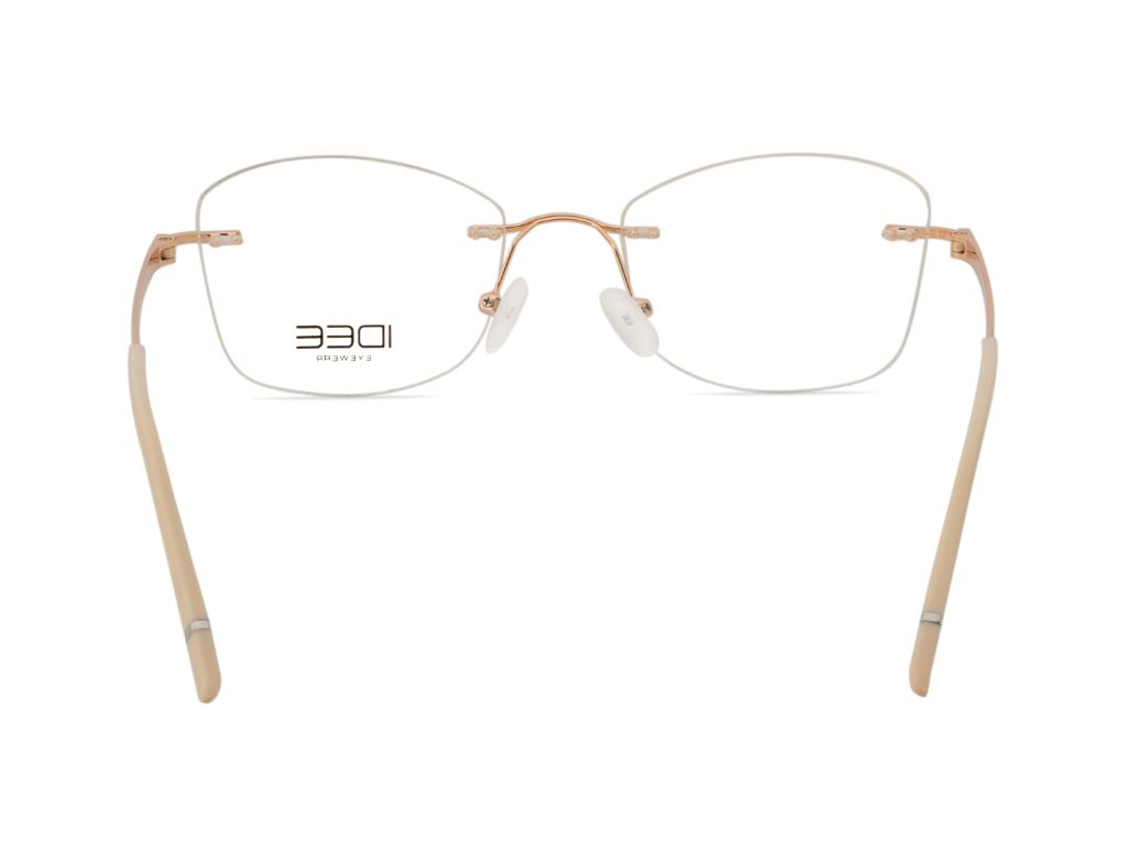 IDEE Rectangle Brown Full-Rimmed Eyeglasses - Unisex