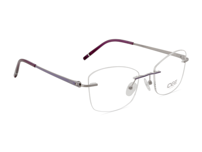 IDEE Rectangle Blue Full-Rimmed Eyeglasses - Unisex