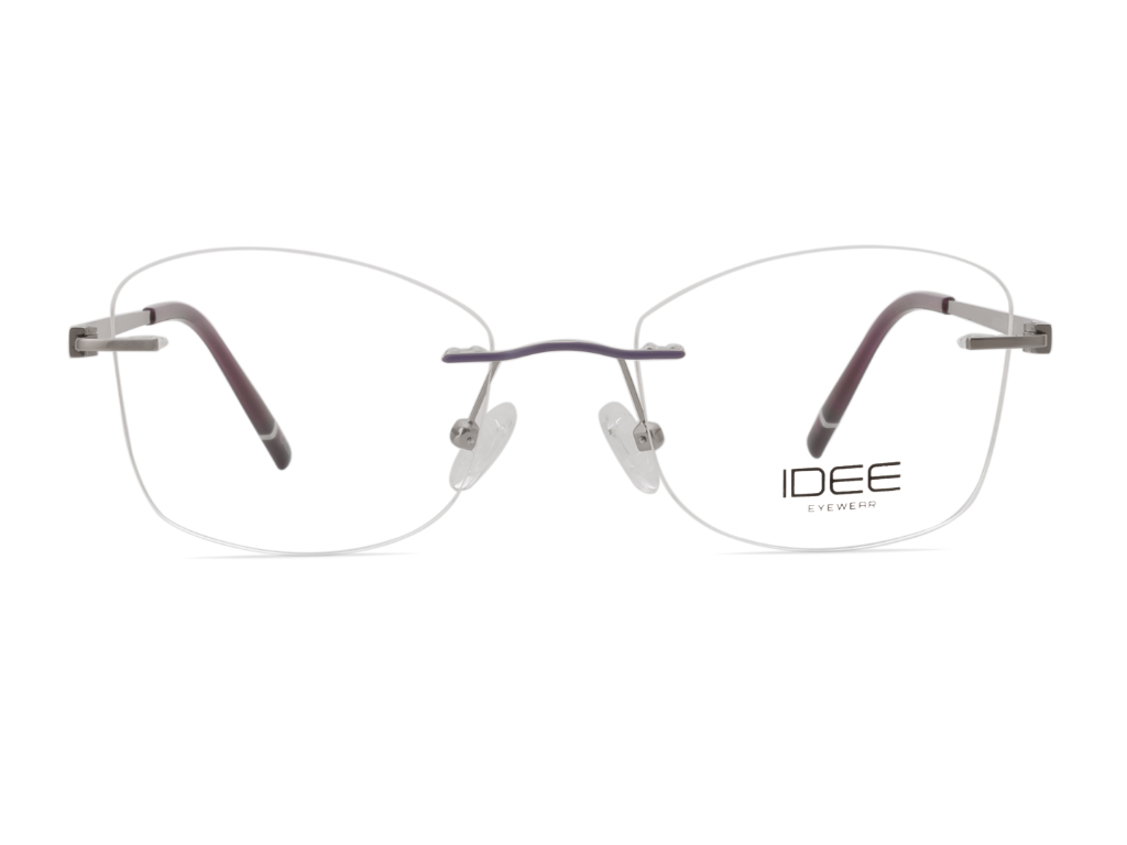 IDEE Rectangle Blue Full-Rimmed Eyeglasses - Unisex